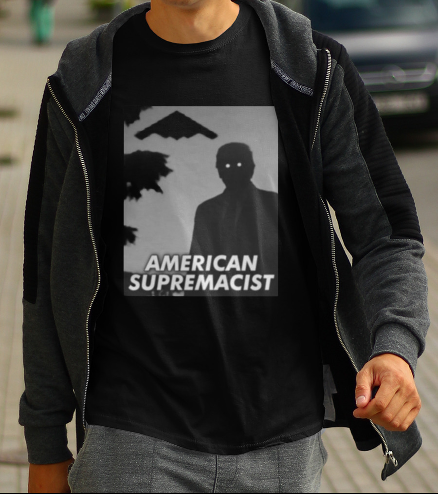 American Supremacist Donal Trump Silhouette Eyes B2 T-Shirt