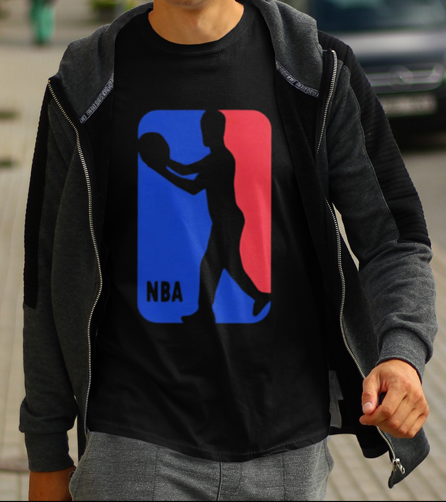 NBA Basketball Player Blue Red T-Shirt