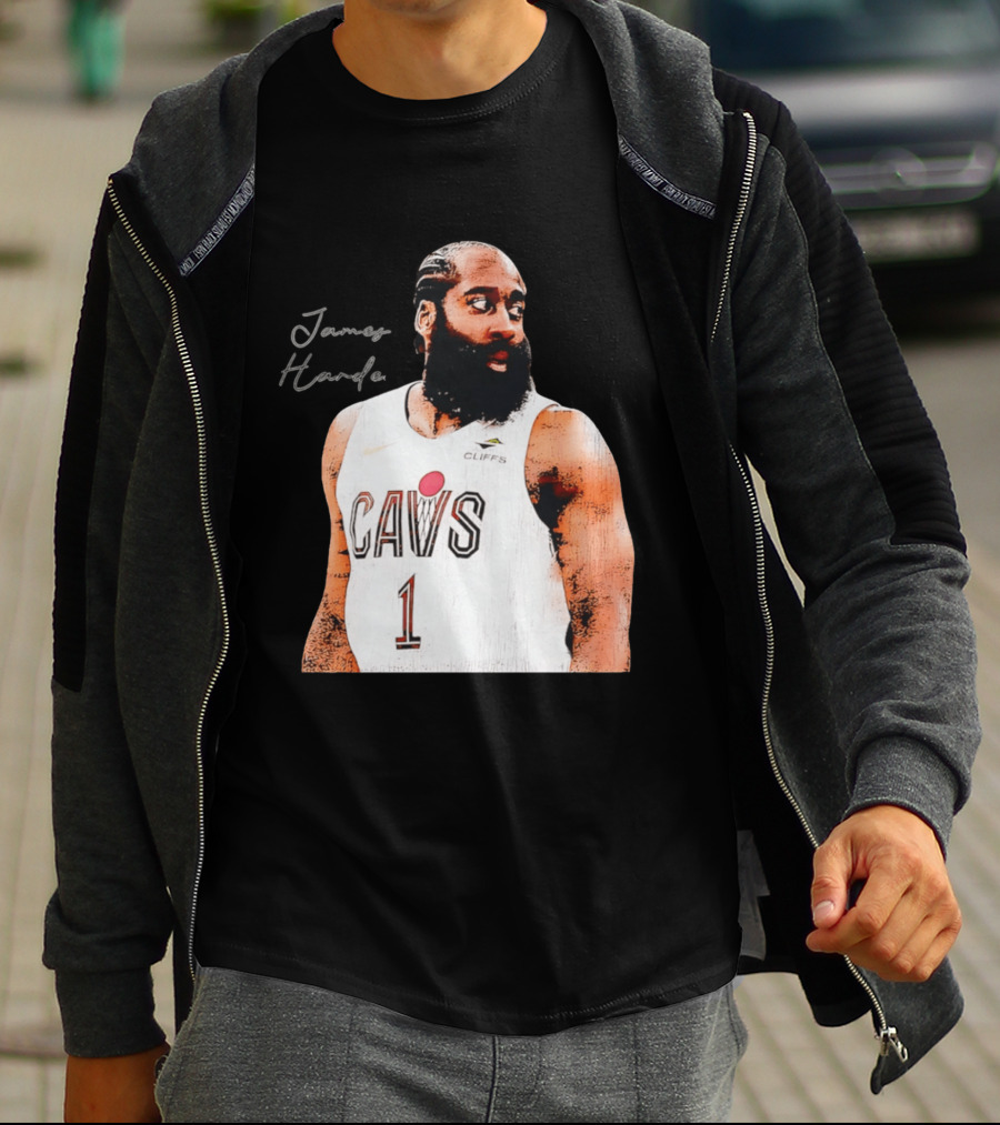 James Harden Cleveland Cavaliers CAVS Basketball 2026 NBA Champs T-Shirt