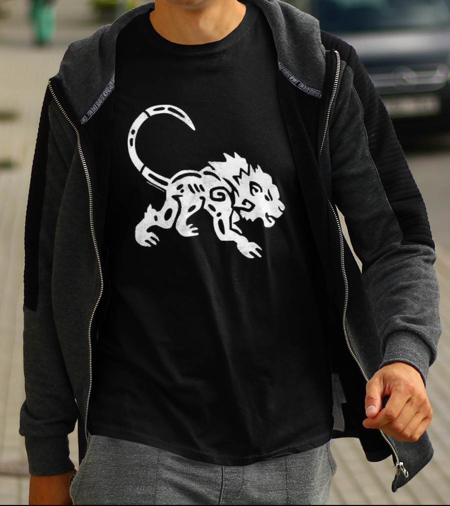 Wizard101 Hidden Temple Jaguars Embroidered White Jaguar T-Shirt