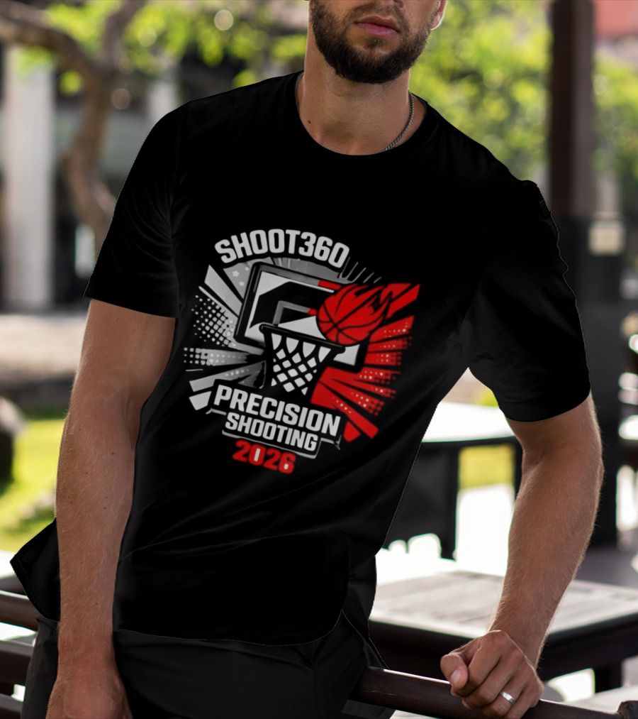 Shoot360 Precision Shooting Basketball 2026 T-Shirt