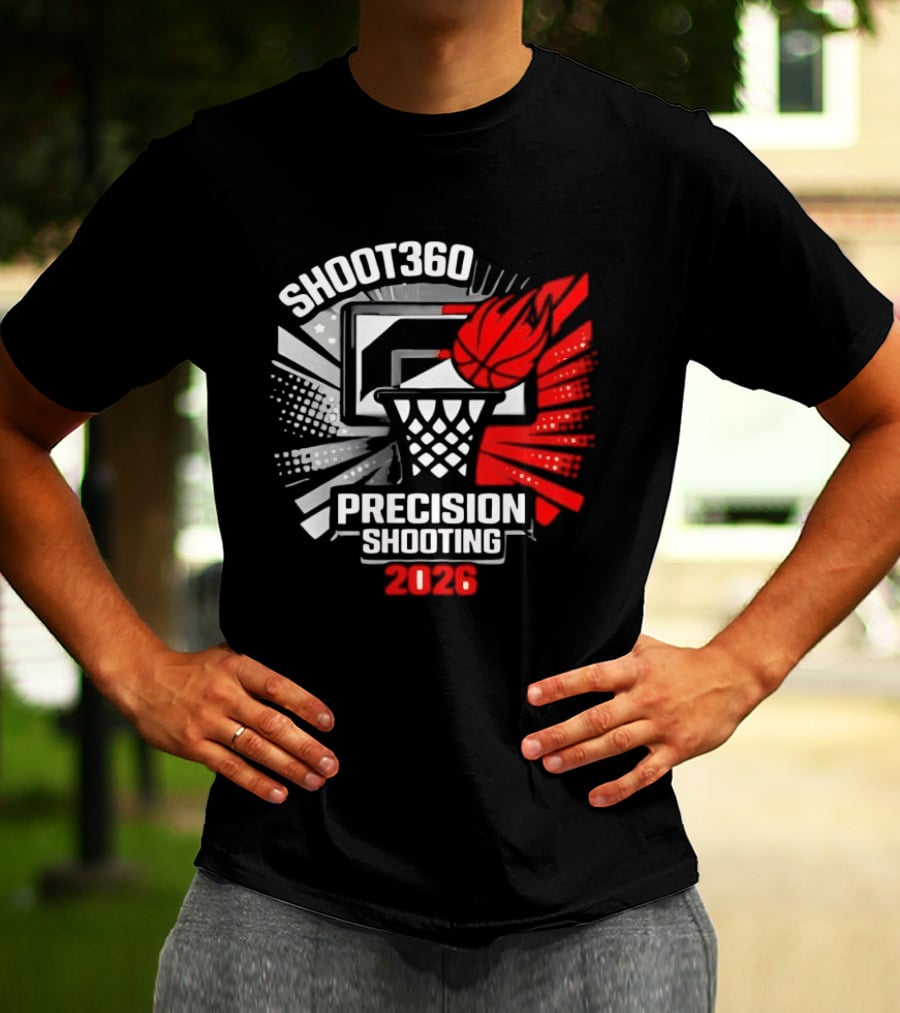 Shoot360 Precision Shooting Basketball 2026 T-Shirt