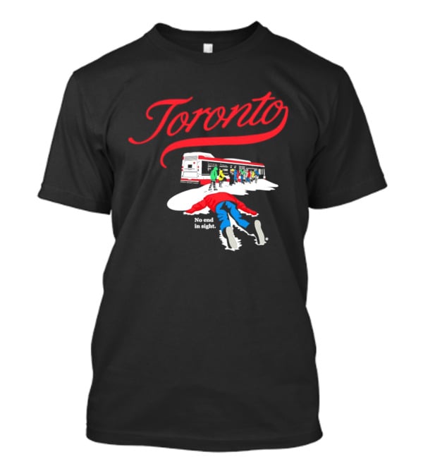 Toronto Transit Commission Bus No End In Sight T-Shirt