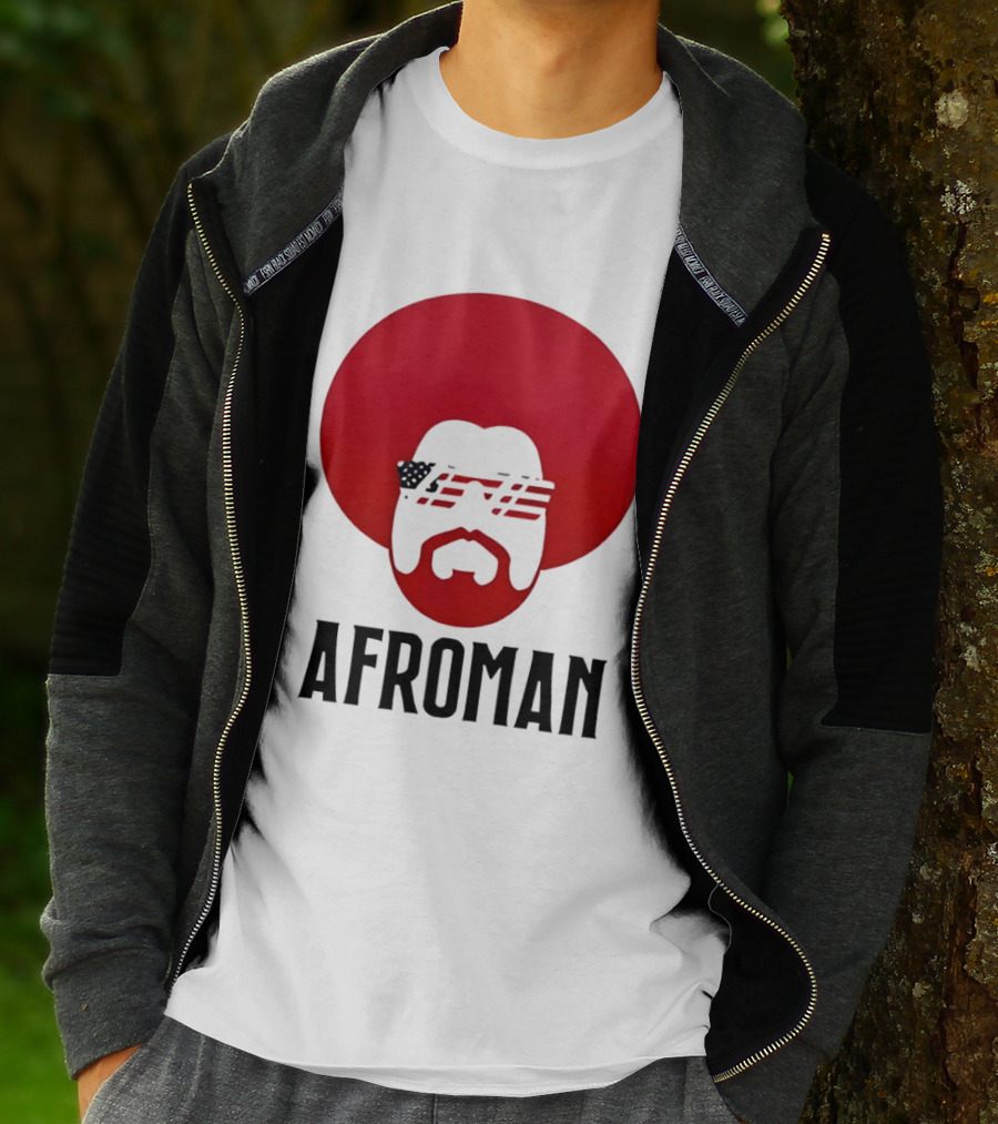 Afroman Justice For Lemon Pound Cake Red Afro Sunglasses T-Shirt