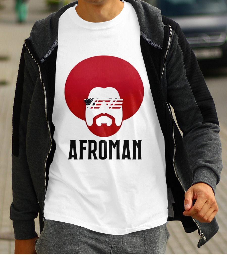 Afroman Justice For Lemon Pound Cake Red Afro Sunglasses T-Shirt