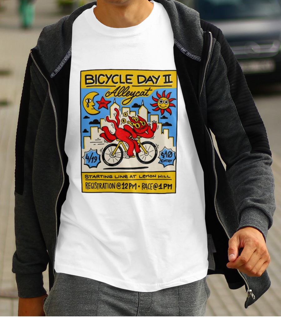 Bicycle Day II Alleycat Race Lemon Hill 4/19 Registration 12 PM Race 1 PM T-Shirt