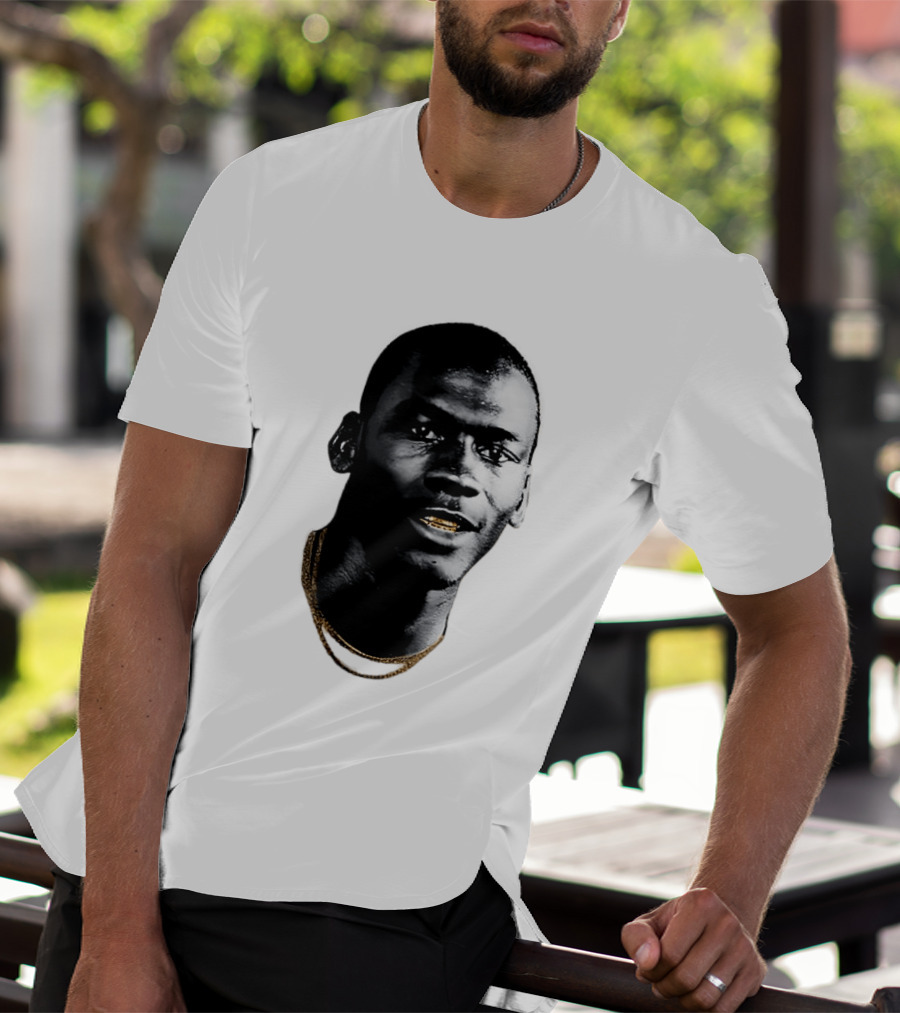 Michael JD Gold Teeth Grill Face T-Shirt