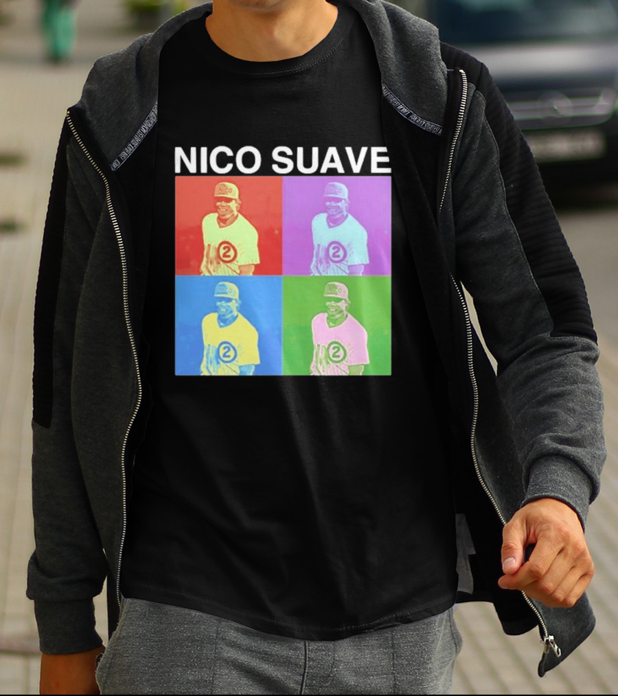 Nico Hoerner Nico Suave Chicago Cubs Player Number 2 Pop T-Shirt