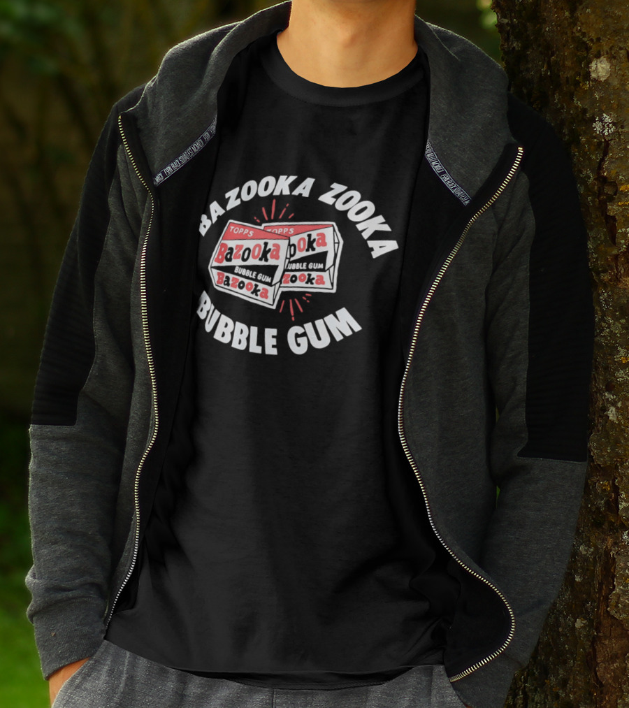 Bazooka Zooka Bubble Gum Vintage Topps T-Shirt