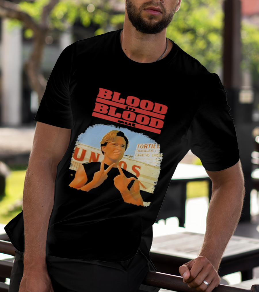 Blood In Blood Out Vatos Locos Image Tribute From Iconic Movie T-Shirt
