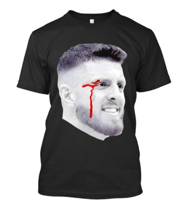 Isaiah Hartenstein IHart Bighead Bloody Face T-Shirt