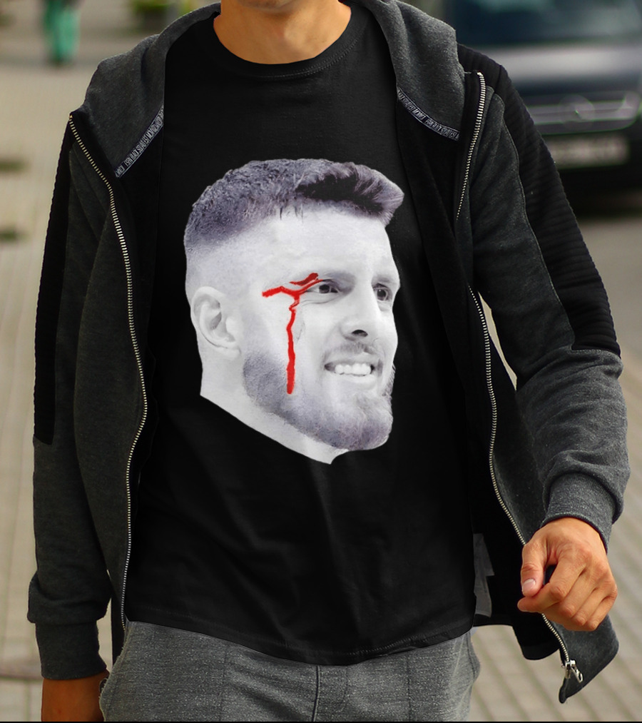Isaiah Hartenstein IHart Bighead Bloody Face T-Shirt