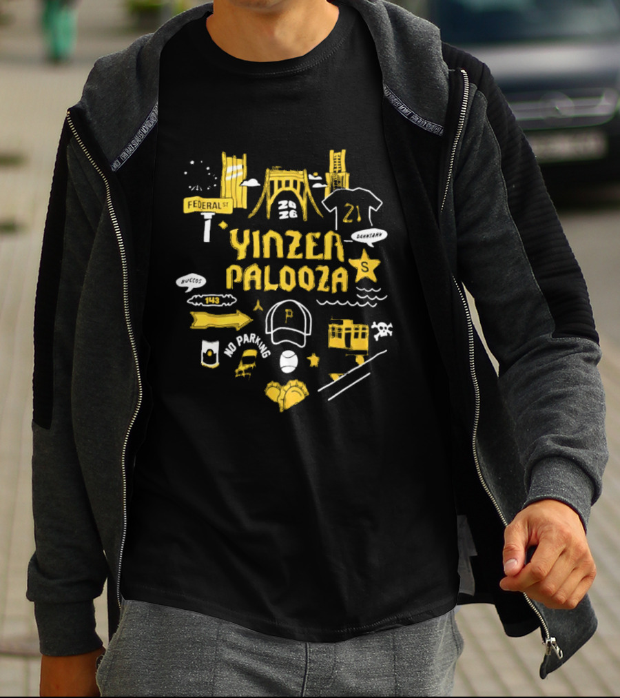 Pirates Yinzerpalooza 21 Giveaway Pittsburgh Bridges T-Shirt