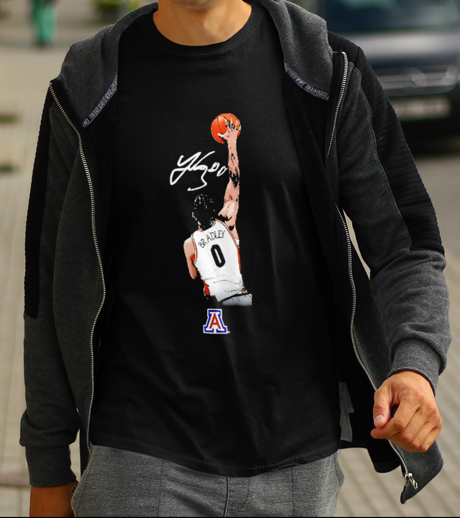 Jaden Bradley Dunk Arizona Wildcats Basketball March Madness 2026 T-Shirt