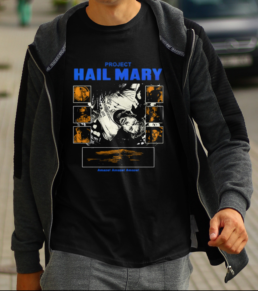 Project Hail Mary Novel Andy Weir Science Fiction T-Shirt