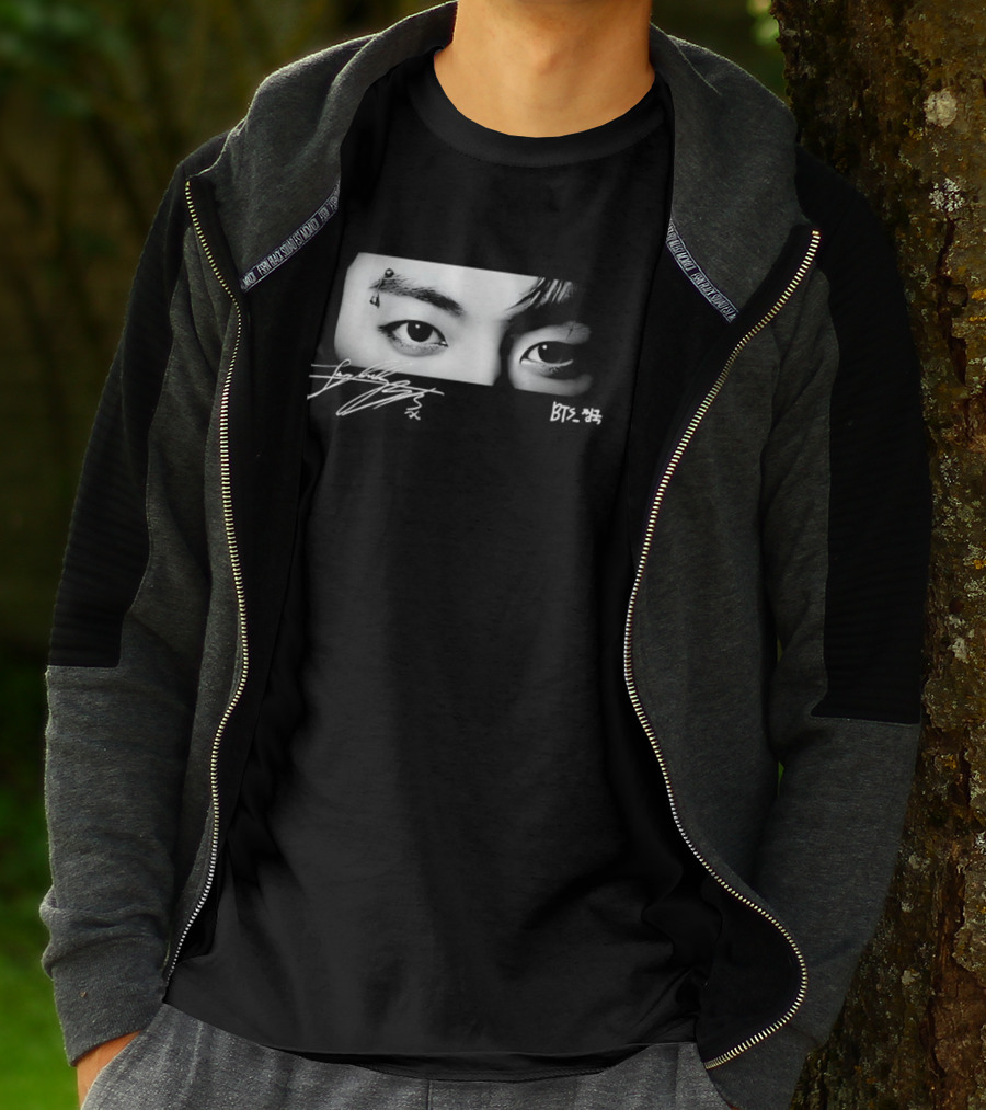 Jungkook Eyes BTS Arirang Tour Apparel K Pop Fandom Fashion T-Shirt