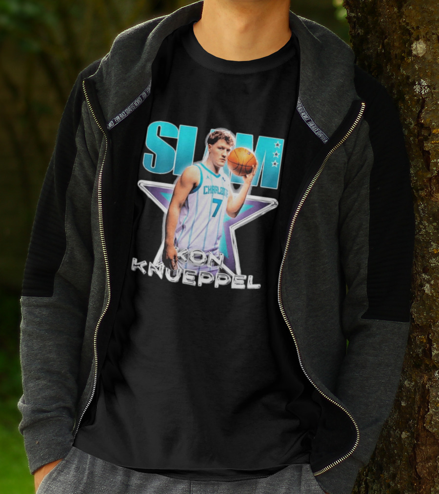 SLAM Magazine Cover April May 2026 Kon Knueppel Charlotte Basketball Issue 261 T-Shirt