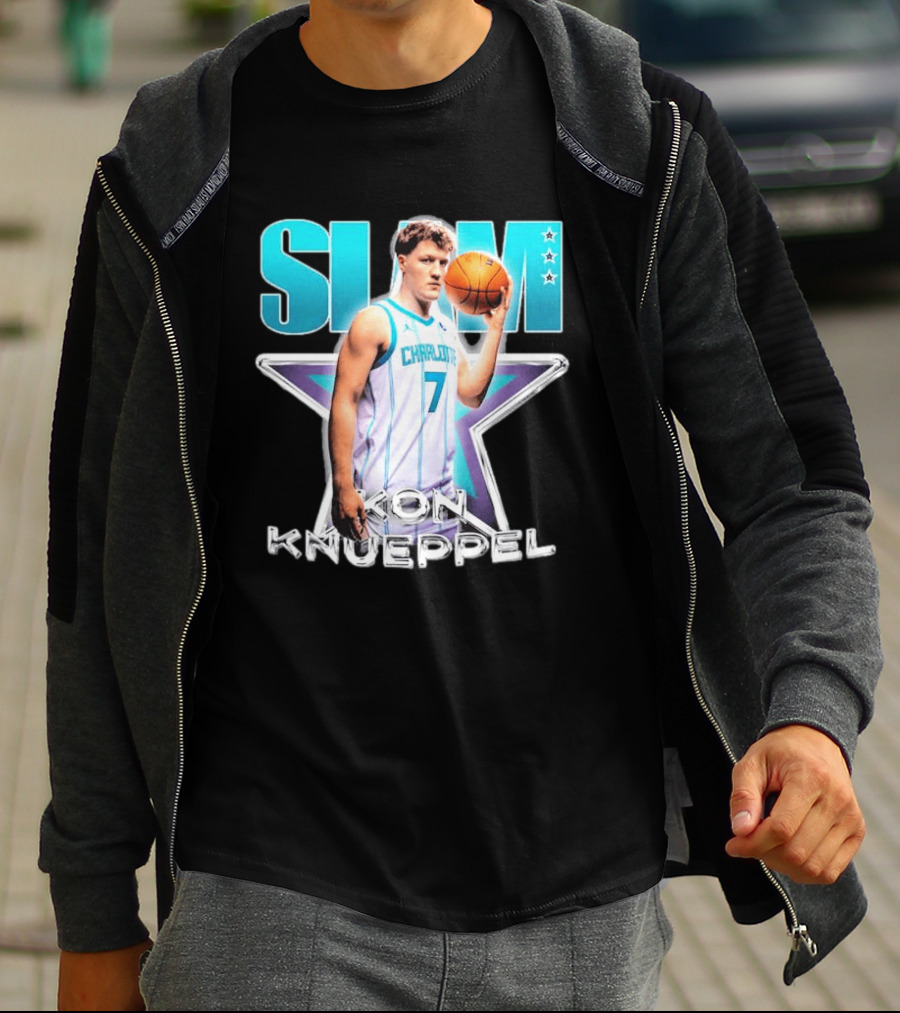 SLAM Magazine Cover April May 2026 Kon Knueppel Charlotte Basketball Issue 261 T-Shirt