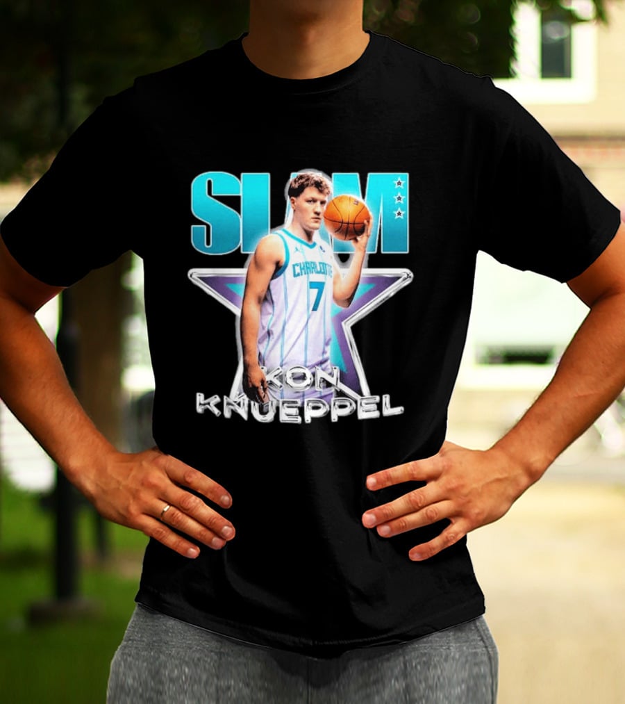 SLAM Magazine Cover April May 2026 Kon Knueppel Charlotte Basketball Issue 261 T-Shirt