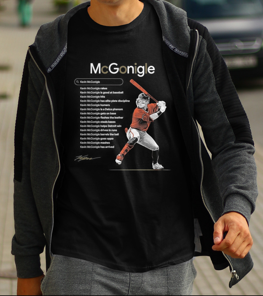 McGonigle Baseball Batting Stance T-Shirt