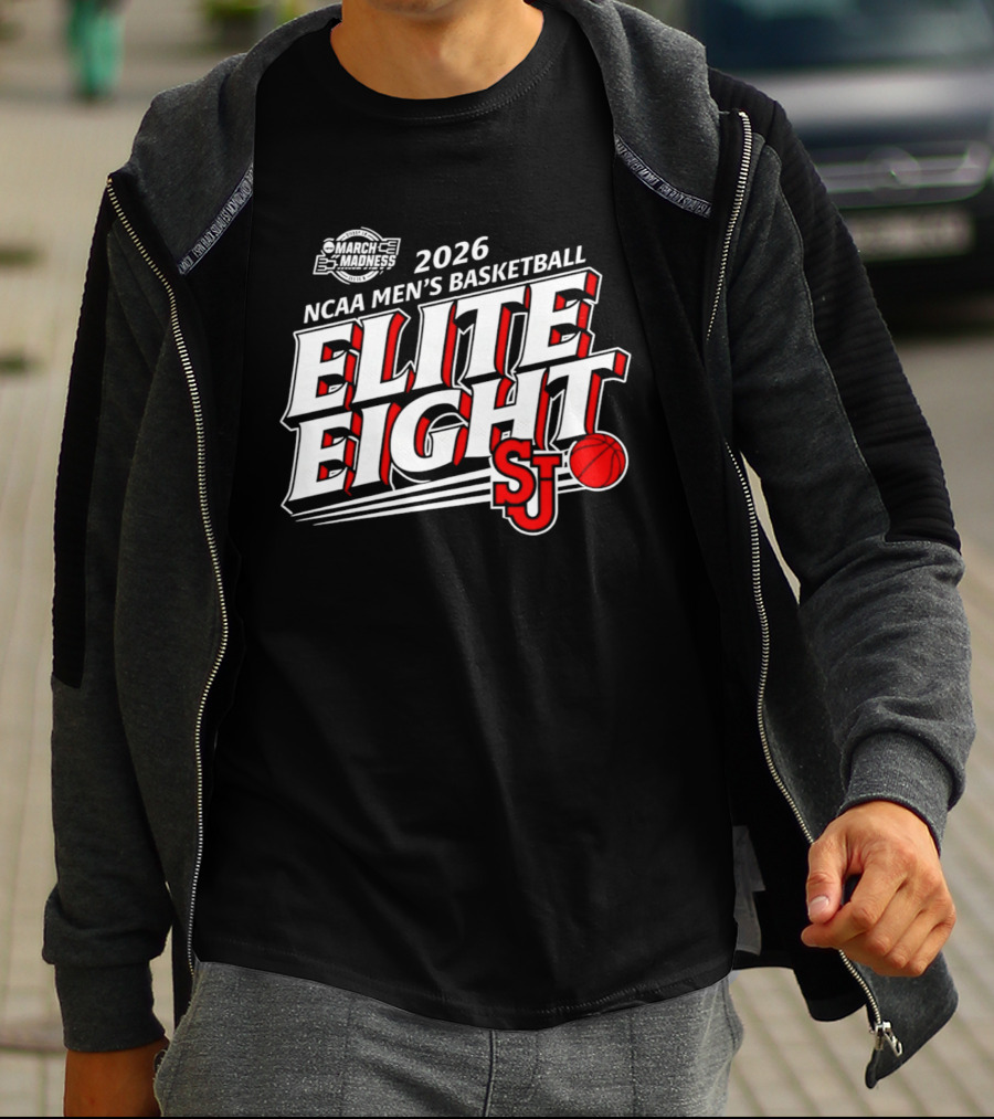 2026 NCAA Men's Basketball Elite Eight SJU T-Shirt