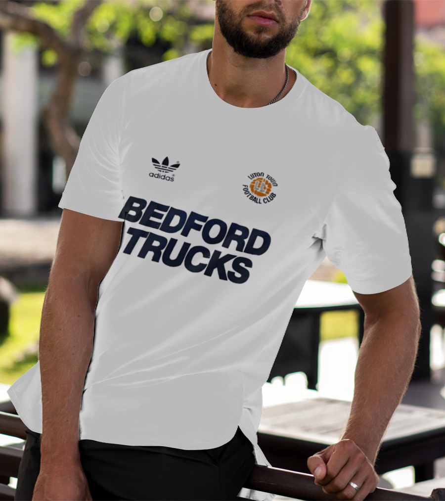 Adidas Bedford Trucks Luton Town Football Club T-Shirt