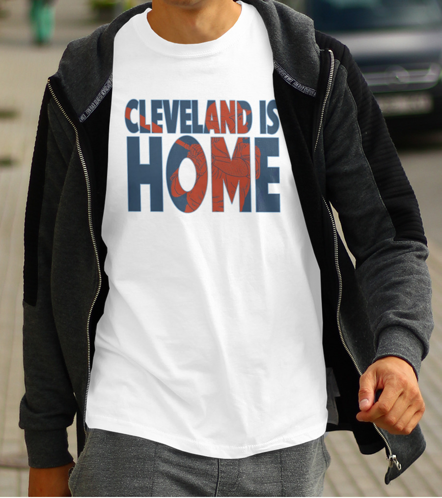 Cleveland Browns Cleveland Is Home Football Team Pride T-Shirt