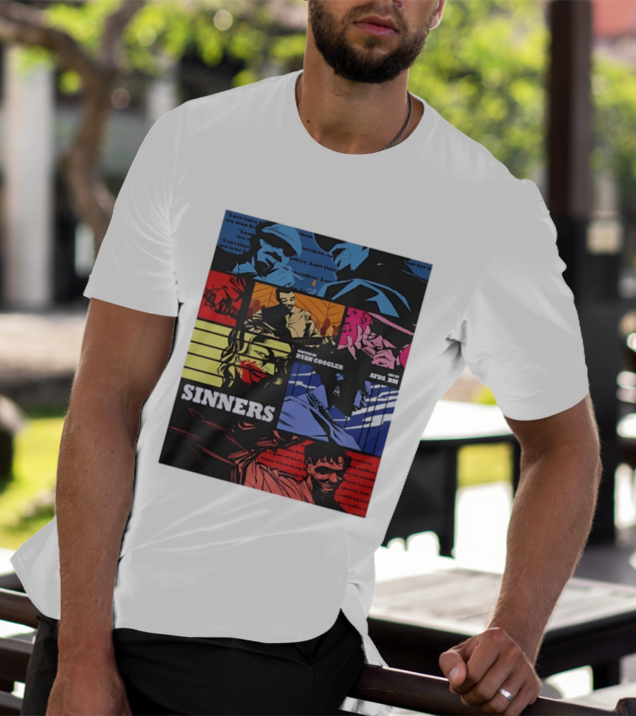 Sinners Ryan Coogler Cowboy Bebop Art By AFS BM T-Shirt