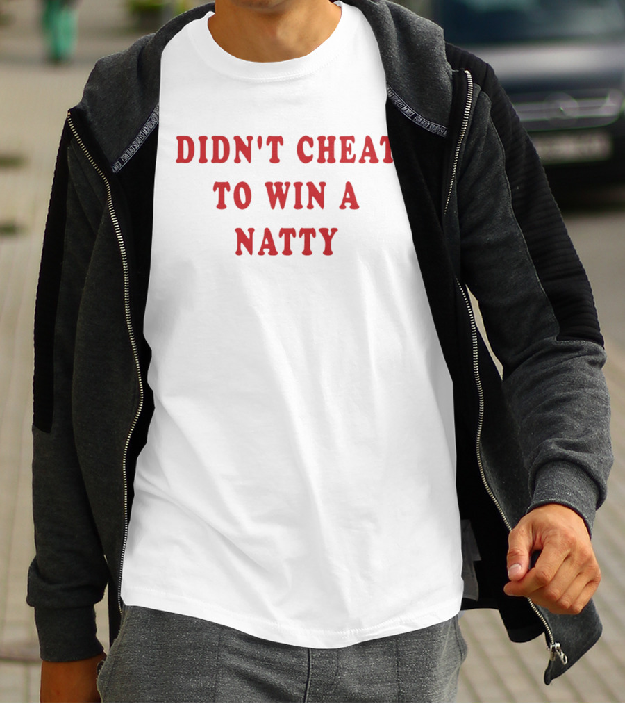 Didn't Cheat To Win A Natty Cleveland Browns Pride Team Support T-Shirt