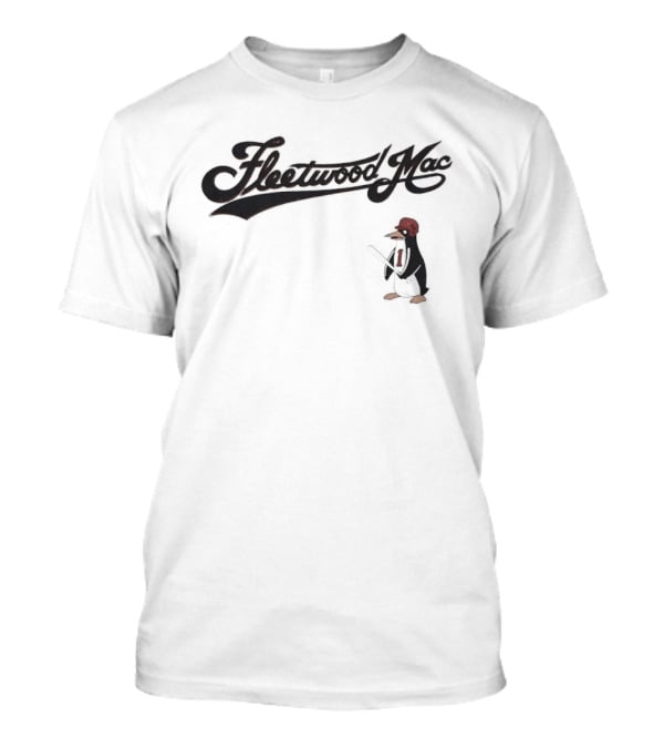 Fleetwood Mac Penguin 1982 City Of Hope Benefit Concert Tour Mirage T-Shirt