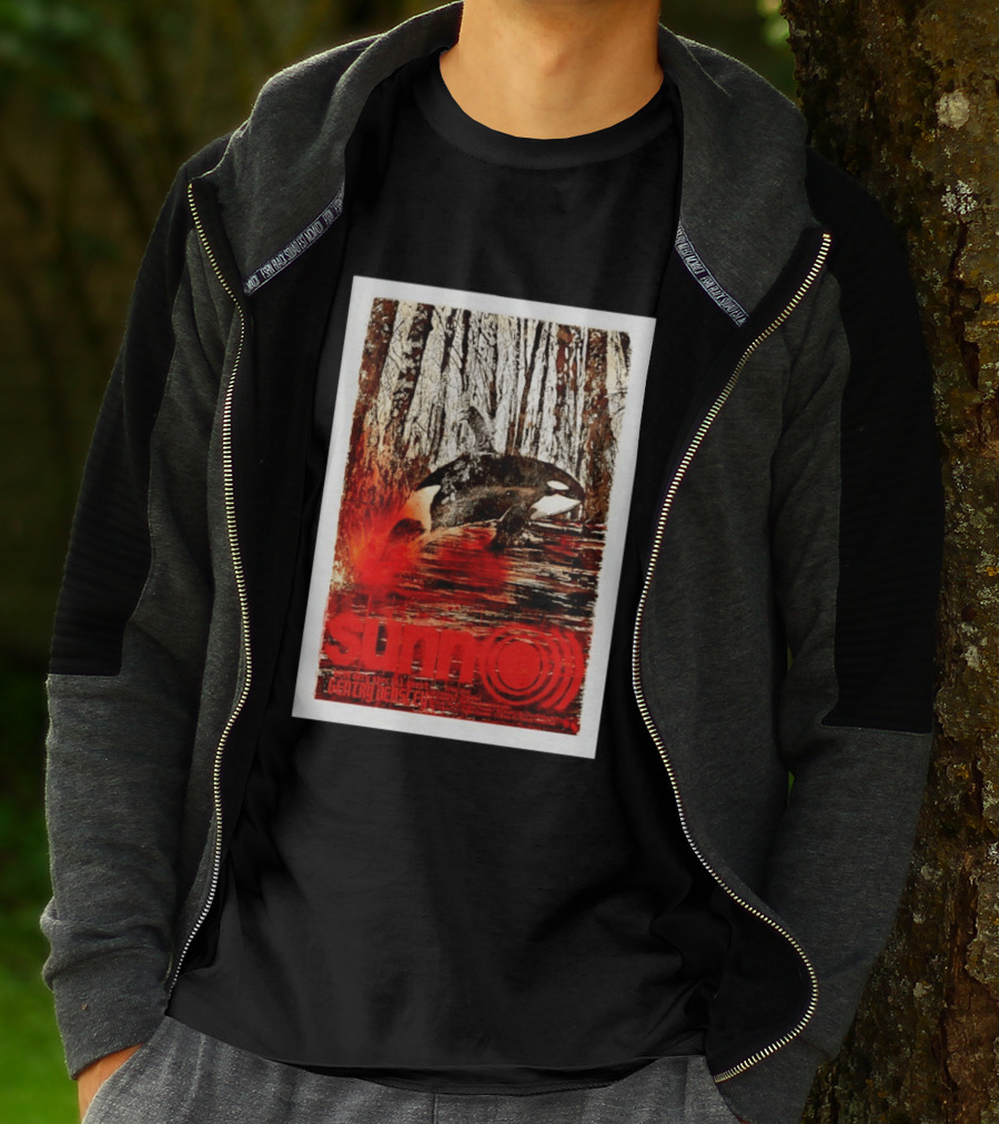 Sunn O Tour 2026 Orca Geary Theatre San Francisco Concert T-Shirt