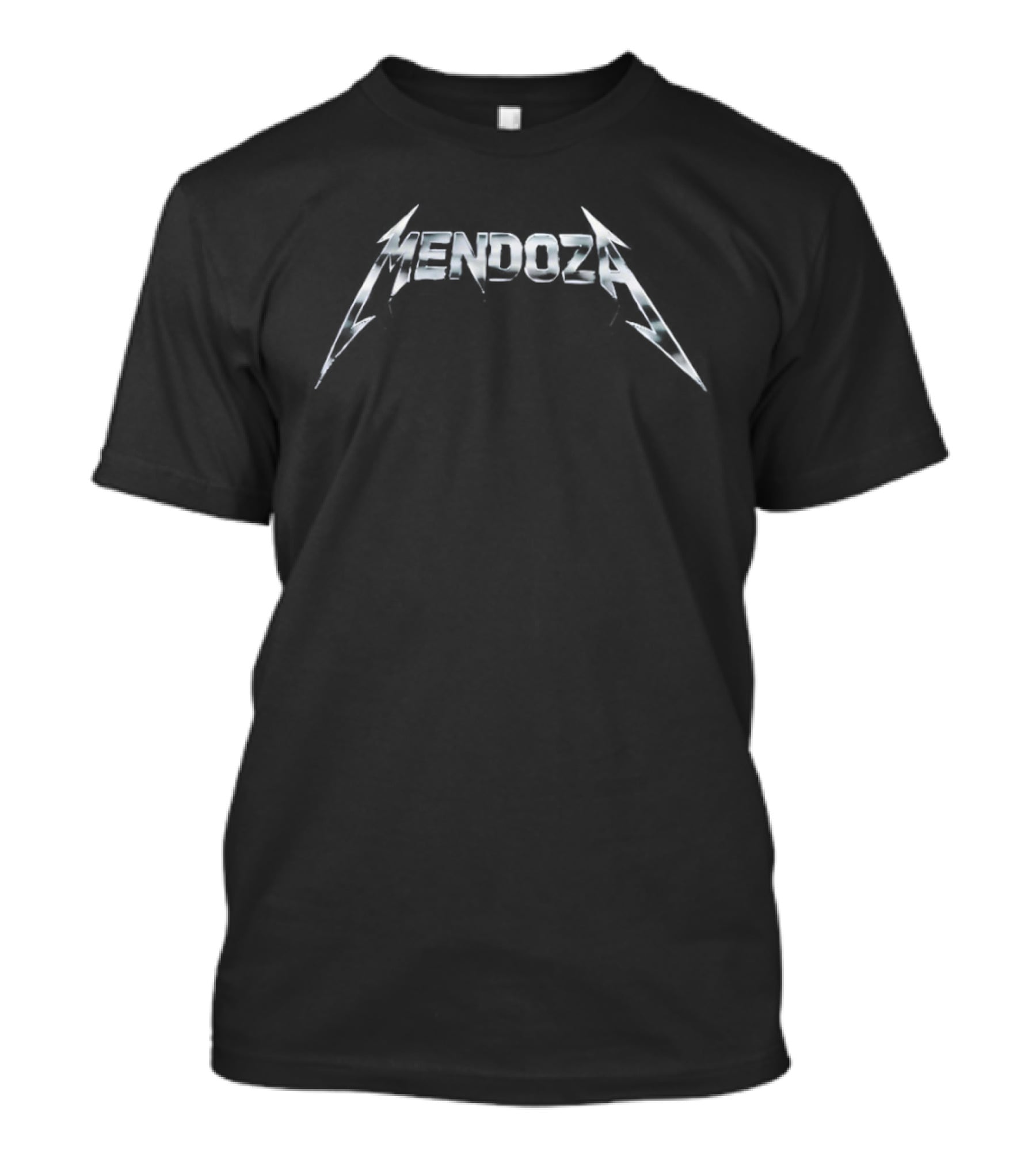 Mendoza Metallica Font T-Shirt