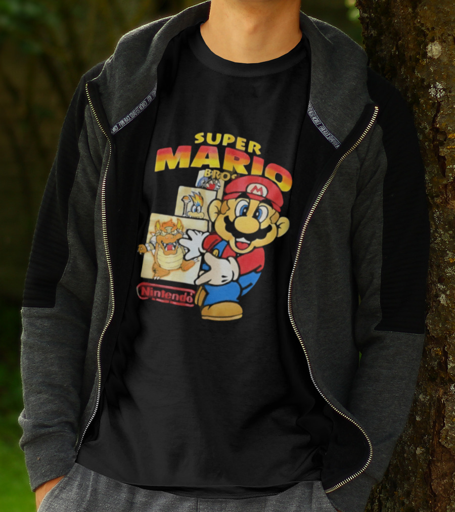Super Mario Bowser Challenge Pixel Adventures T-Shirt