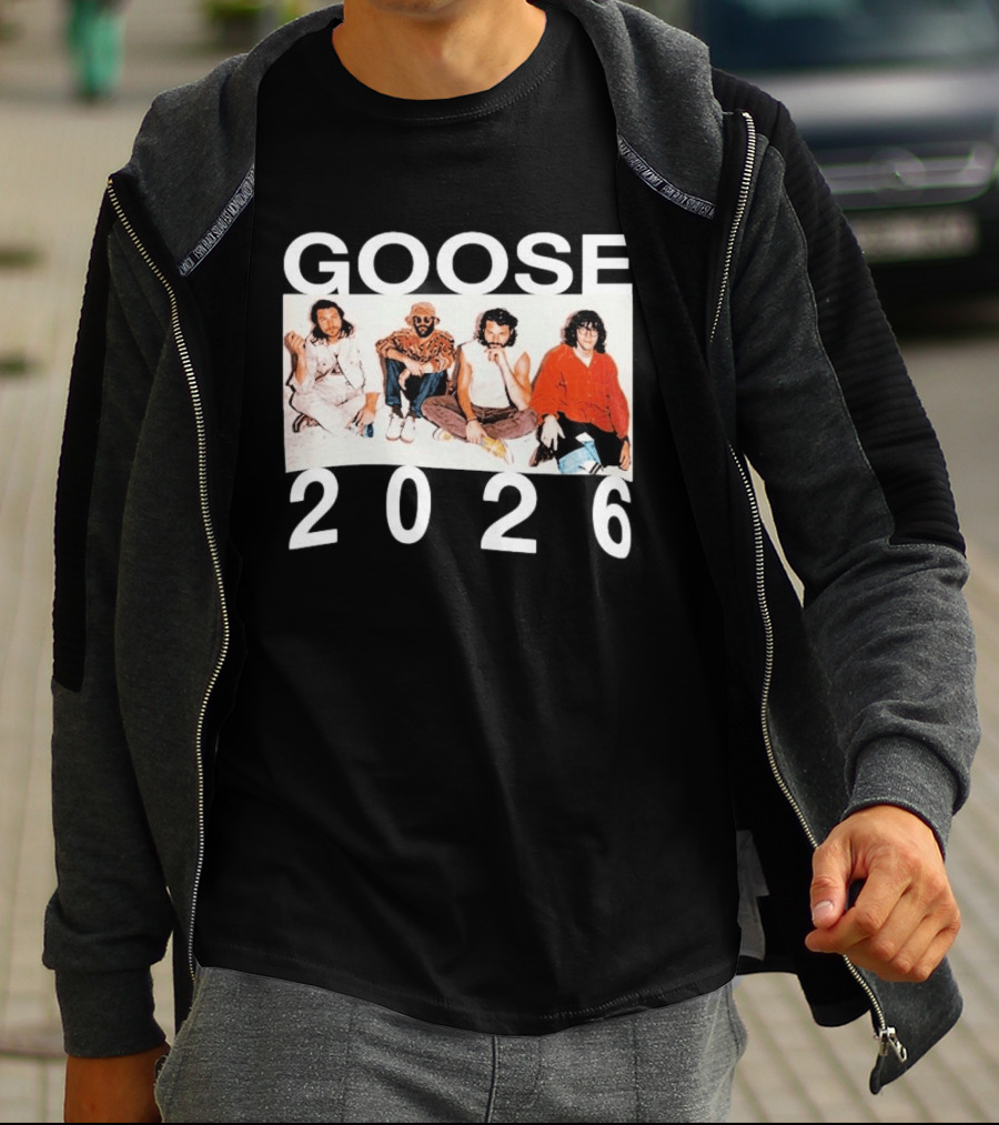 GOOSE An Evening With Goose 2026 Tour Schedule T-Shirt