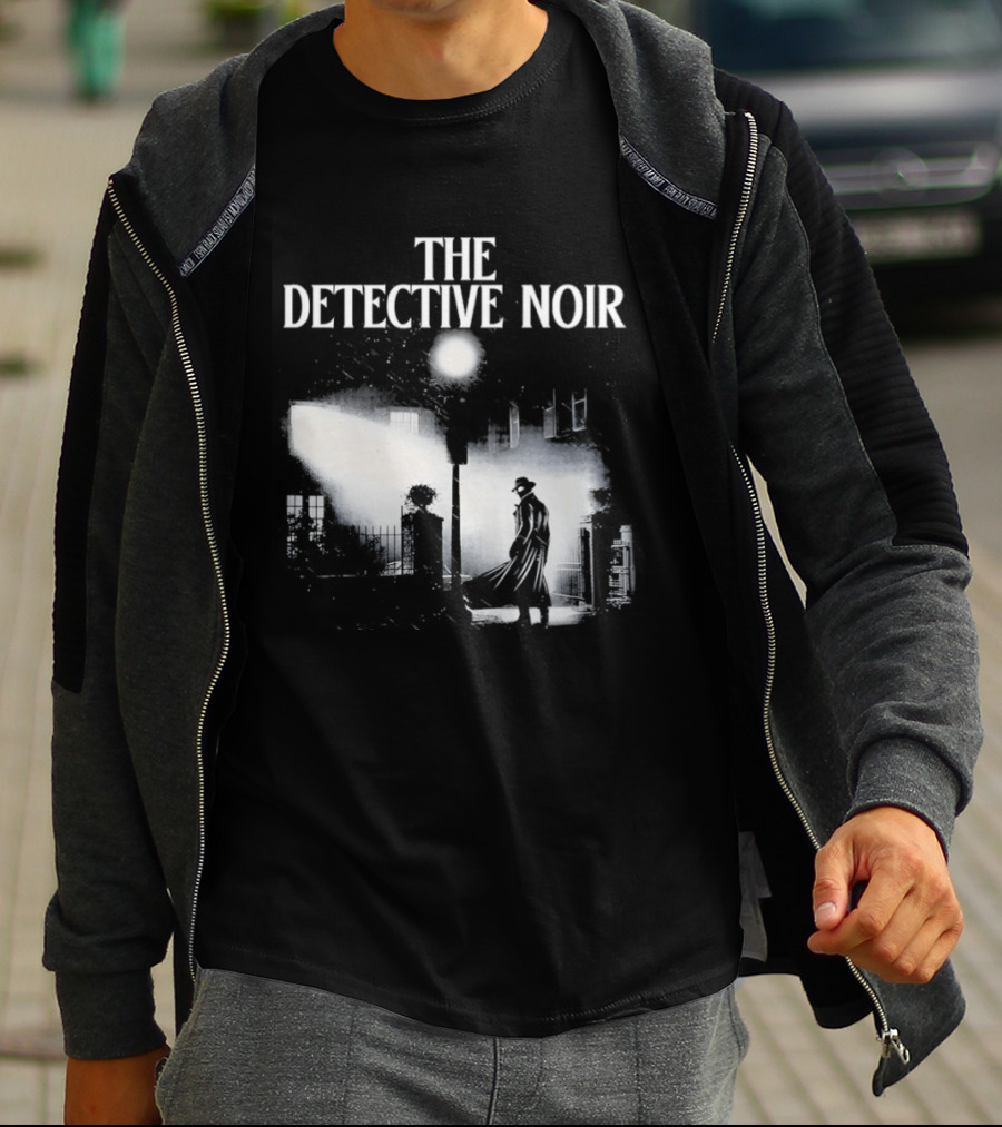 Spider Man Noir The Detective Noir Film Vintage Urban Scene T-Shirt