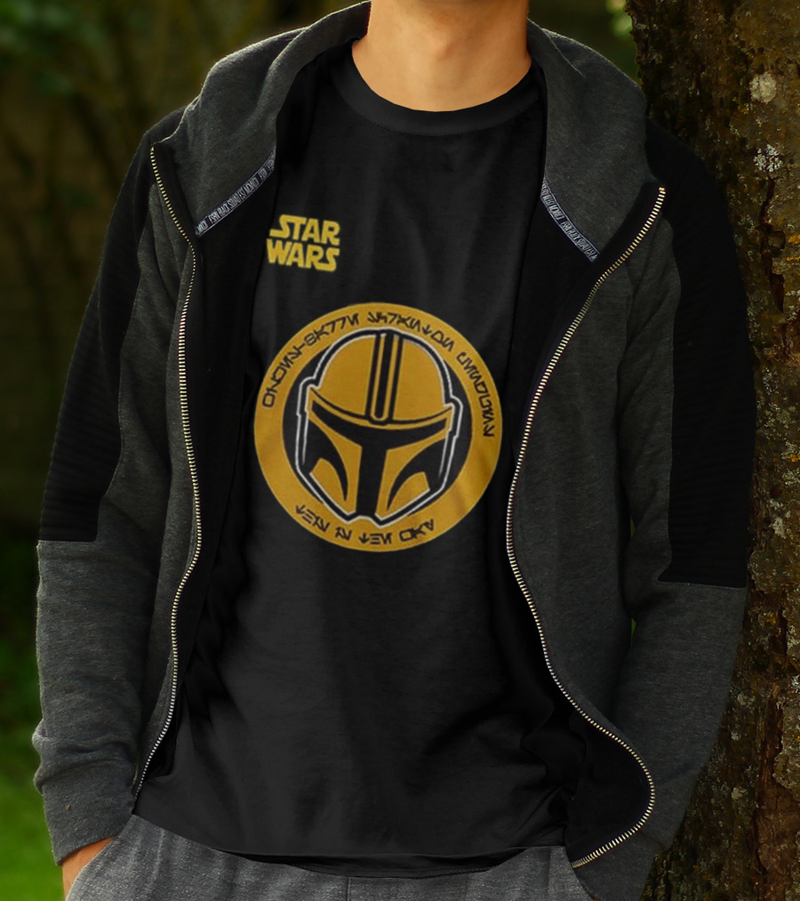 Star Wars Mandalorian Theme Wilkes Barre Scranton Penguins Game Night 2026 T-Shirt