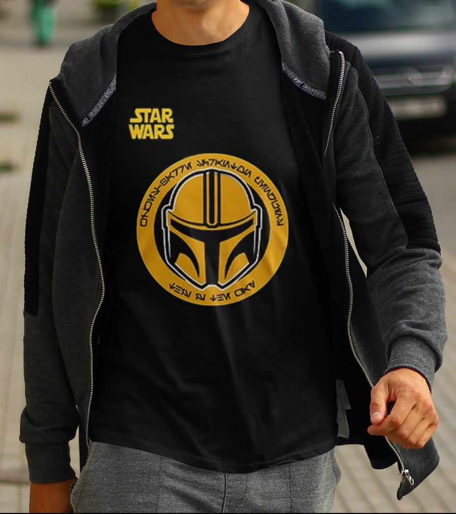 Star Wars Mandalorian Theme Wilkes Barre Scranton Penguins Game Night 2026 T-Shirt