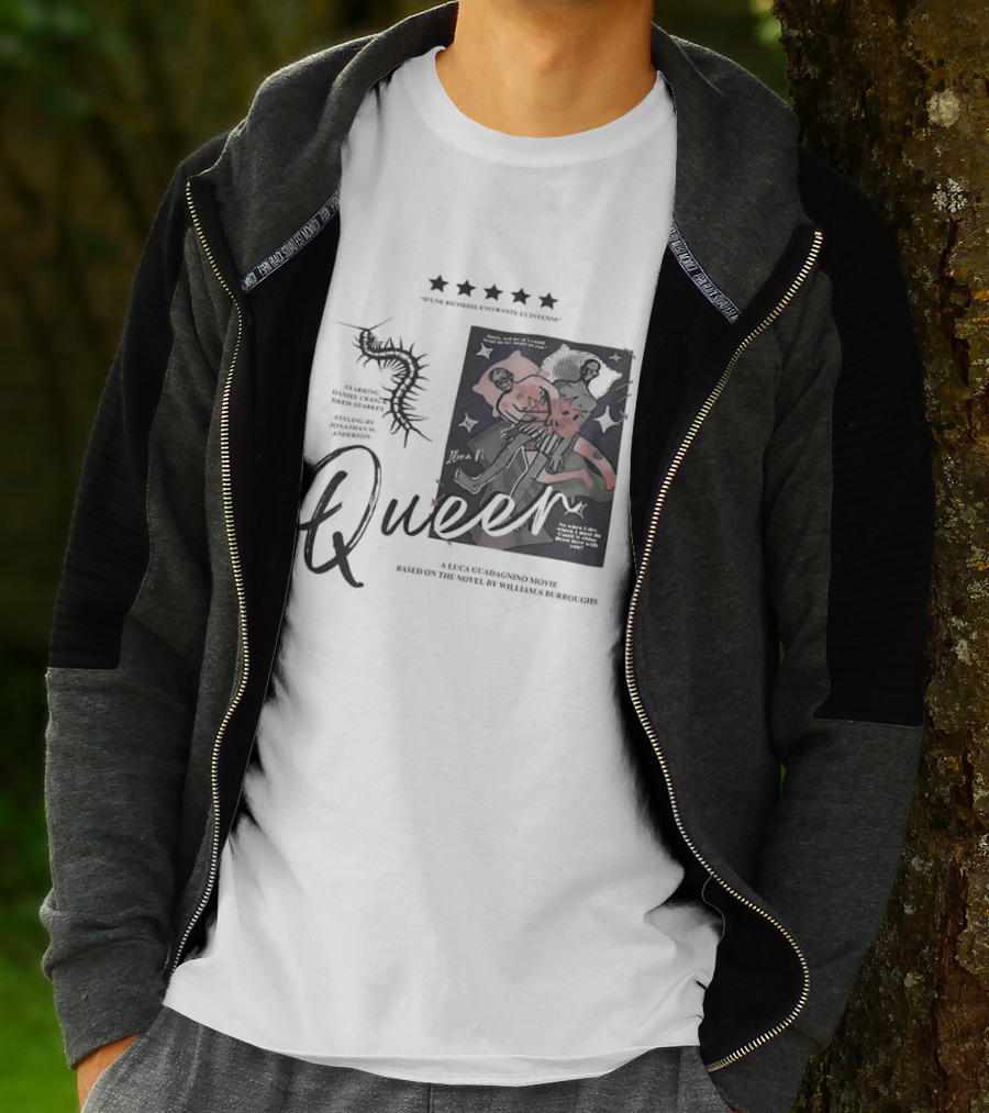 Queer D'une Richesse Enivrante Et Intense Luca Guadagnino Movie Based On Novel By Williams Burroughs T-Shirt
