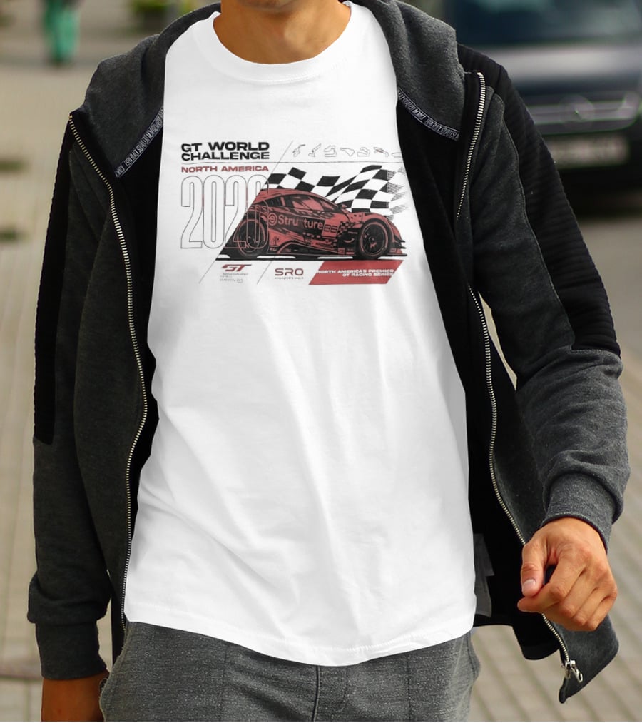 GT World Challenge North America 2026 Structure AMG 45 Racing Event T-Shirt