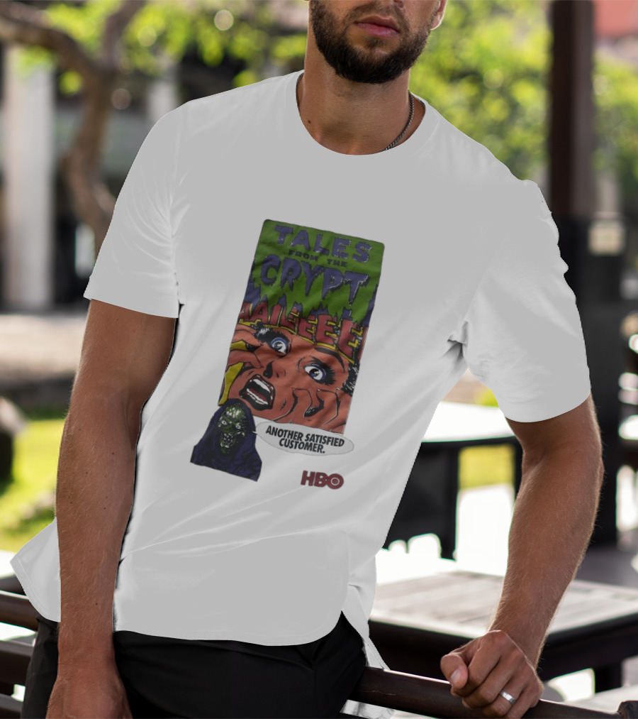 Tales From The Crypt Aaileee Another Satisfied Customer HBO T-Shirt