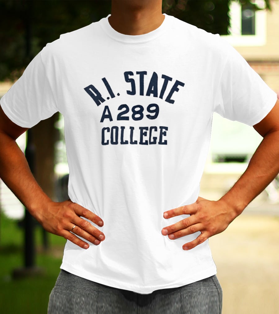 R.I. State College A289 T-Shirt