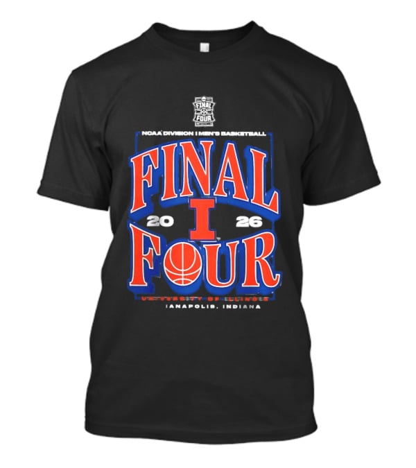 NCAA Division I Men's Basketball 2026 Final Four Indianapolis Indiana T-Shirt