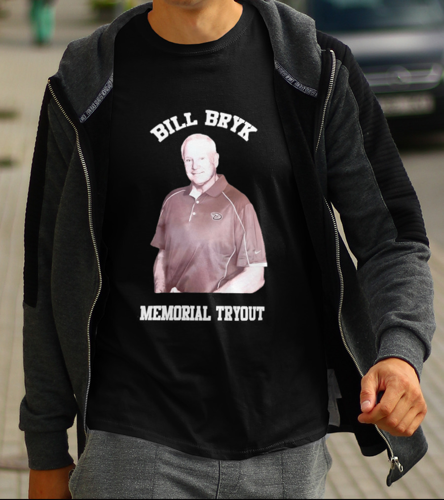 Bill Bryk Memorial Tryout Arizona Diamondbacks Baseball T-Shirt