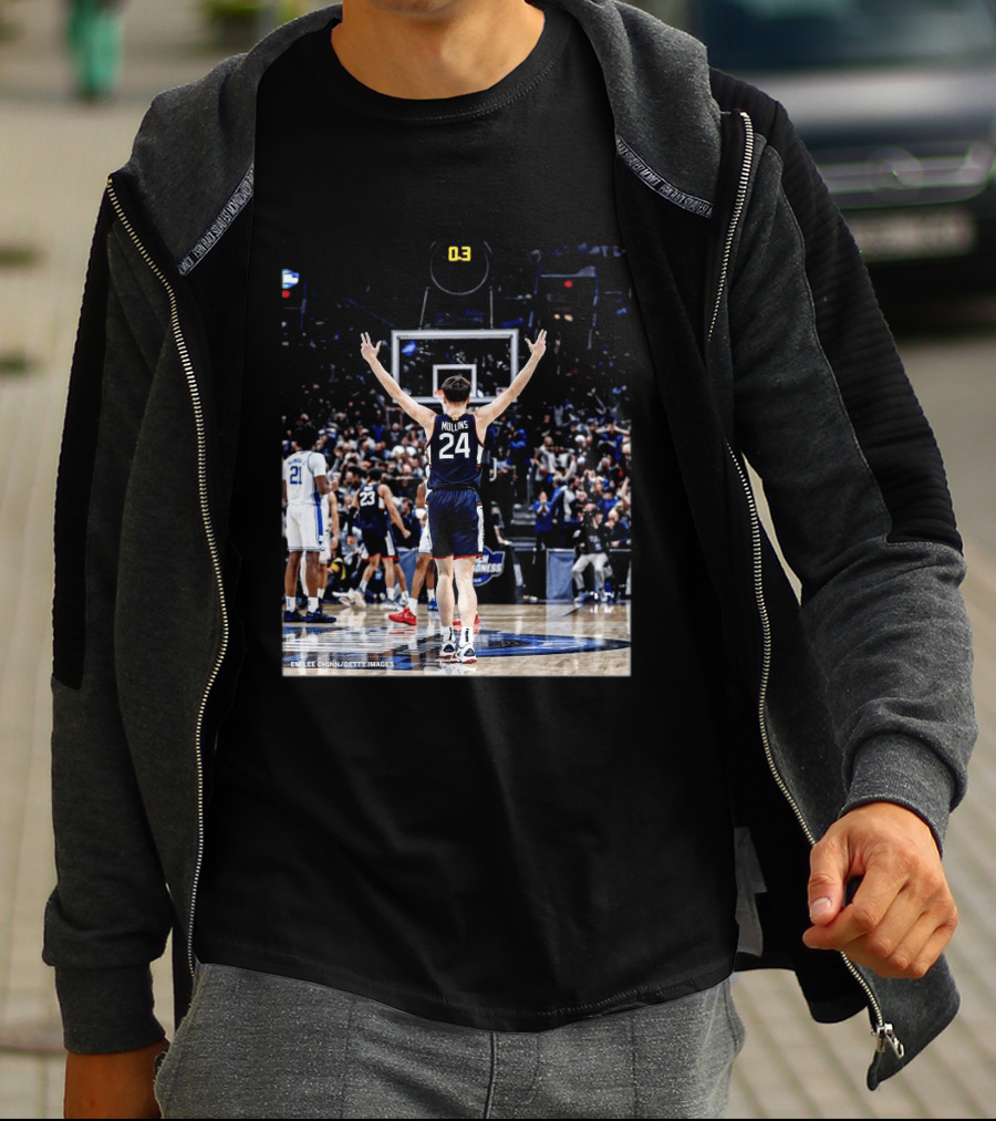 Braylon Mullins UConn Huskies Victory Over Duke Blue Devils Basketball March Madness 2026 T-Shirt