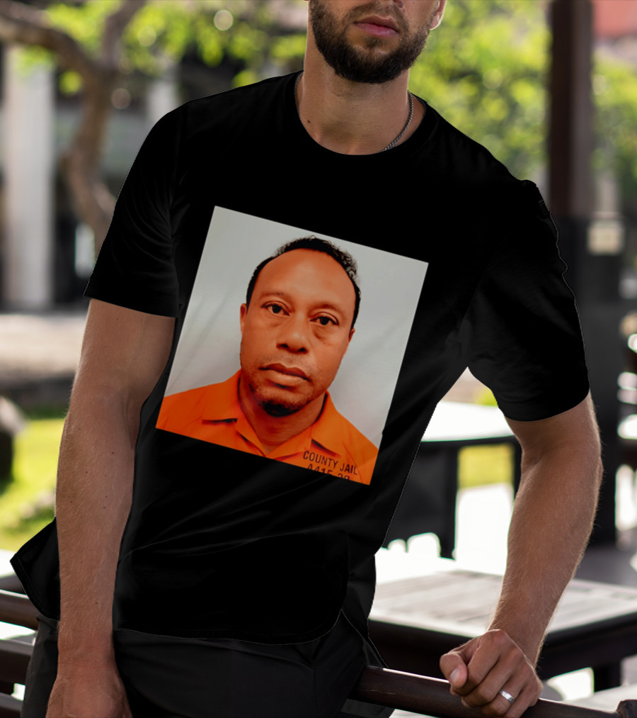 Tiger Woods 2026 County Jail 4415 29 Shot Edit T-Shirt