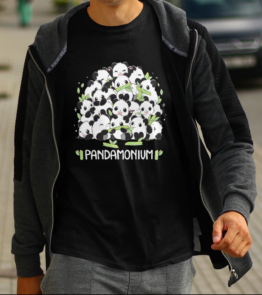 Pandemonium Panda Bamboo Cuteness Overload T-Shirt