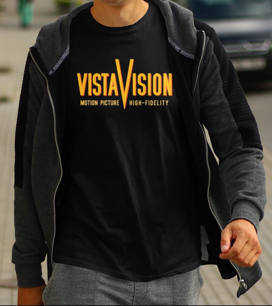 Vistavision Motion Picture High Fidelity Retro Cinema T-Shirt