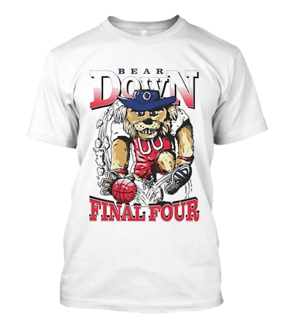 Bear Down Arizona Wildcats Final Four Basketball Team Spirit T-Shirt