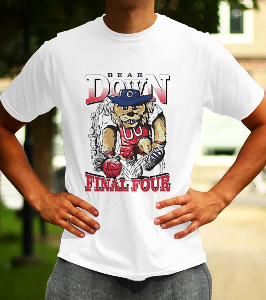 Bear Down Arizona Wildcats Final Four Basketball Team Spirit T-Shirt