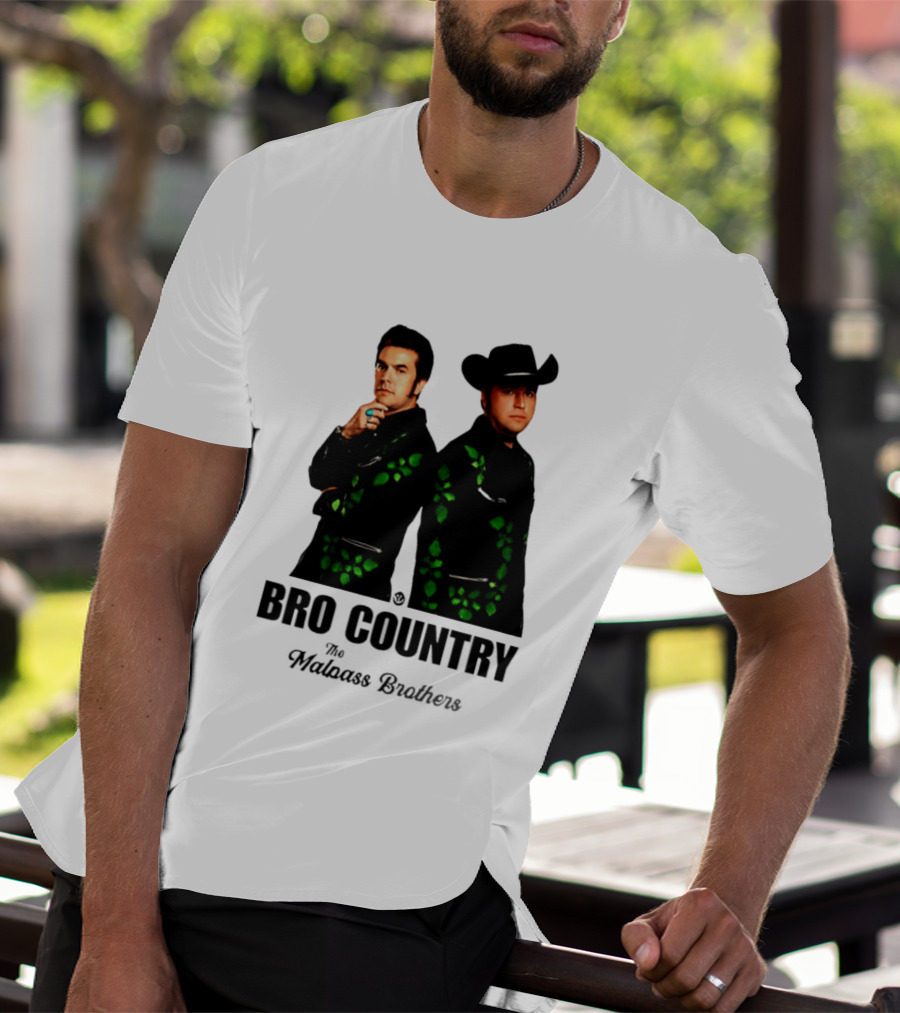 Bro Country The Malnass Brothers Western Style Duo T-Shirt